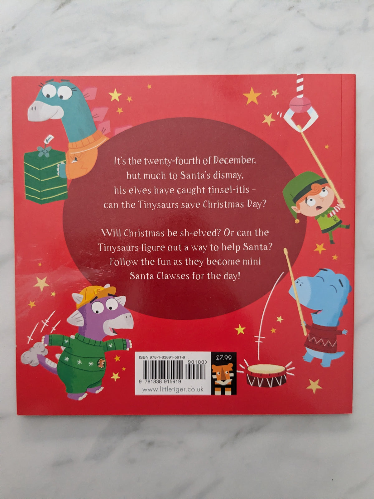The Tinysaurus Save Christmas - Patricia Hegarty