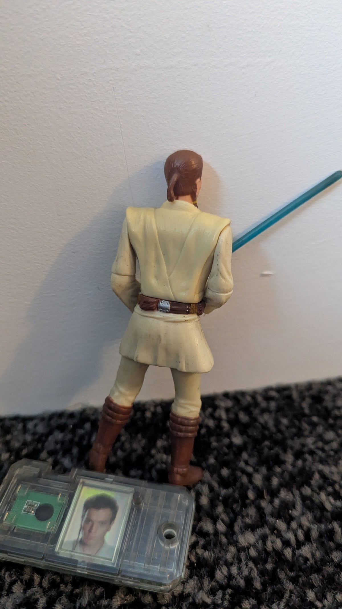 Star Wars Episode 1 Obi-Wan Kenobi (Jedi Duel) 3.5" Action Figure with CommTalk Chip