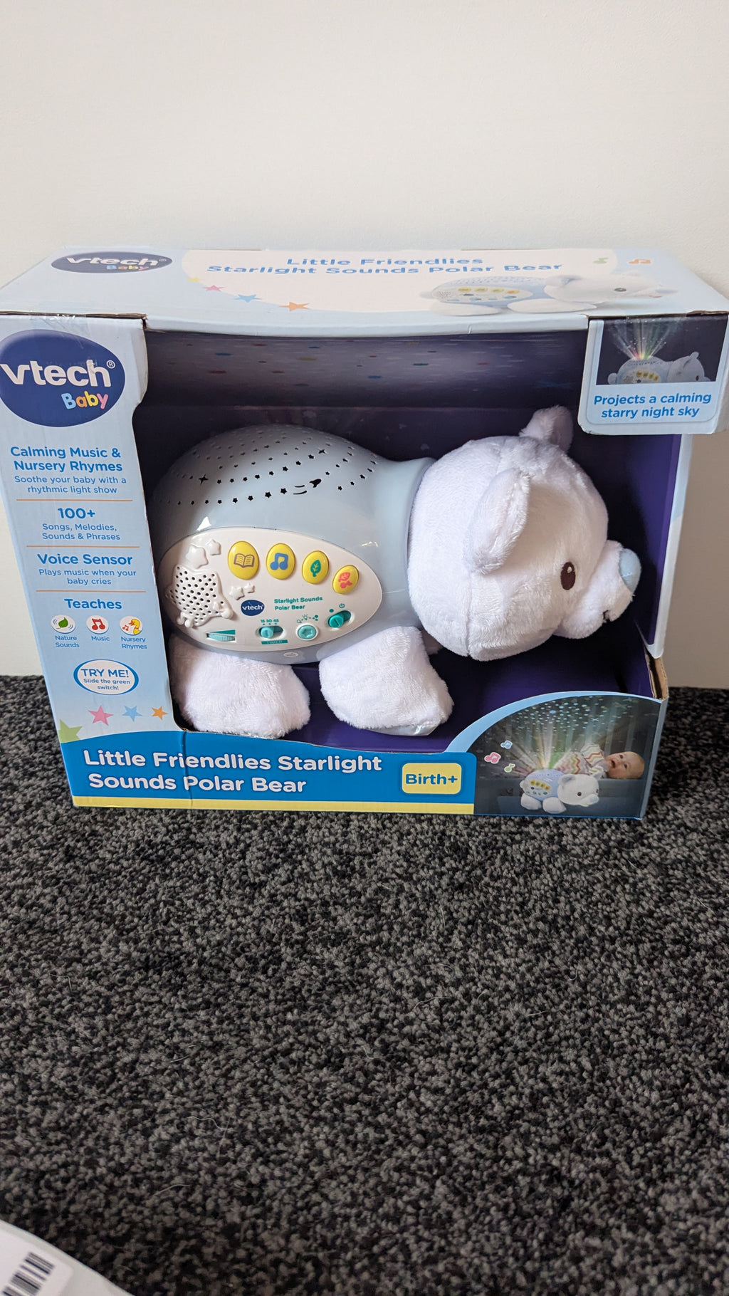 Little Friendlies Star Light Sounds Polar Bear