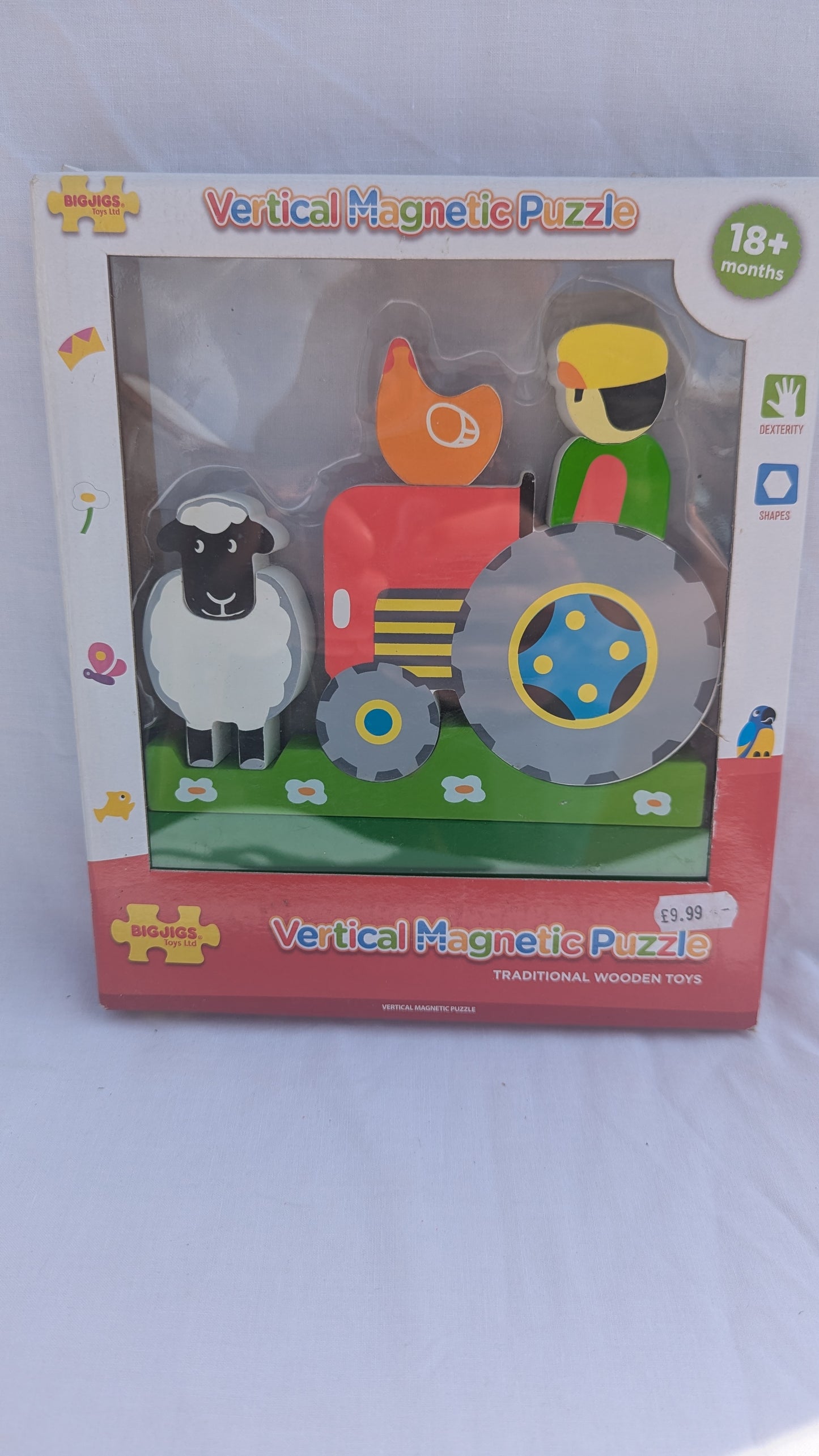Vertical Magnetic Puzzle - Farm BJ674