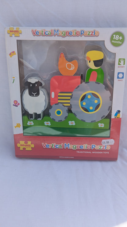Vertical Magnetic Puzzle - Farm BJ674