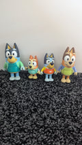 Bluey Family Beach Day Figures