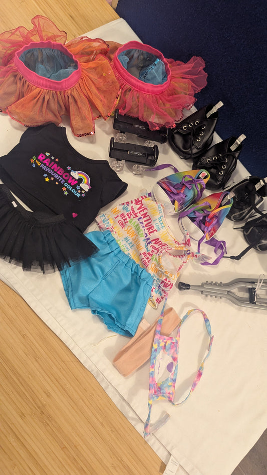 BaB Build a Bear Clothing & Accessory Bundle