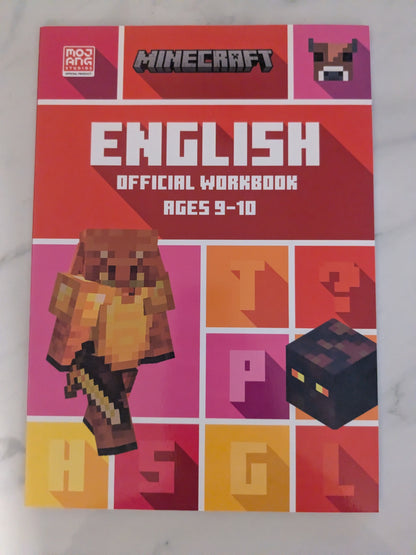 Minecraft English Official Workbook Ages 9-10