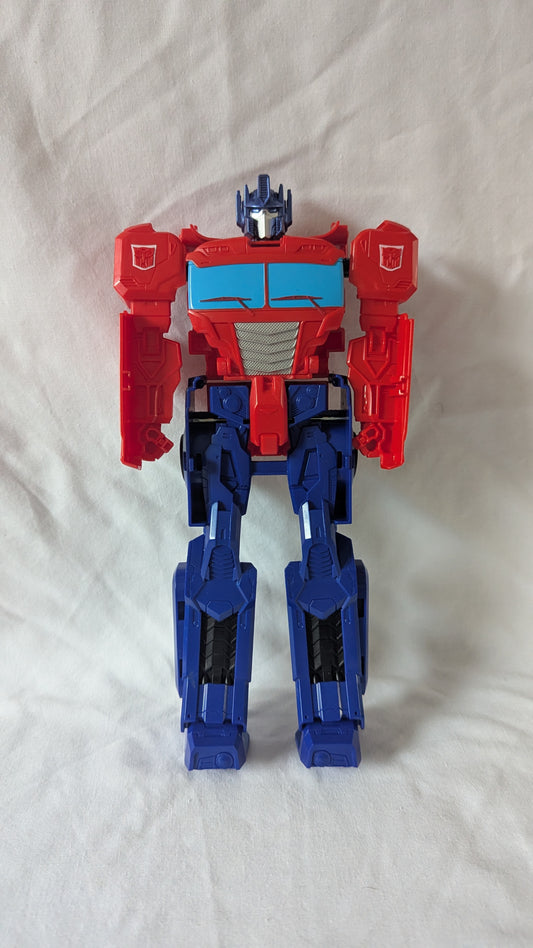 Transformers Rise of the Beasts Beast Mode Optimus Prime 10" Action Figure