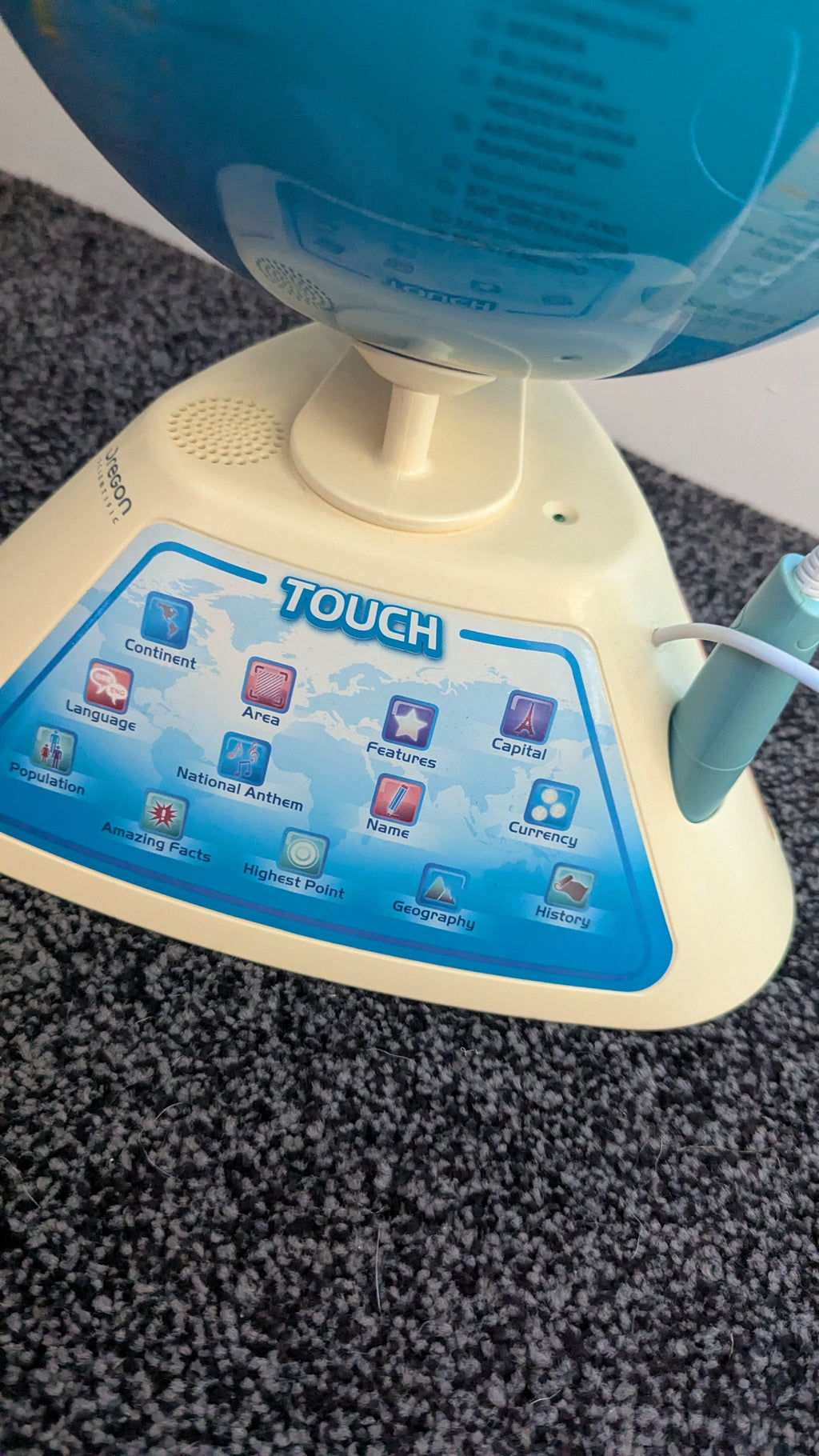 Smart Globe Touch Discovery