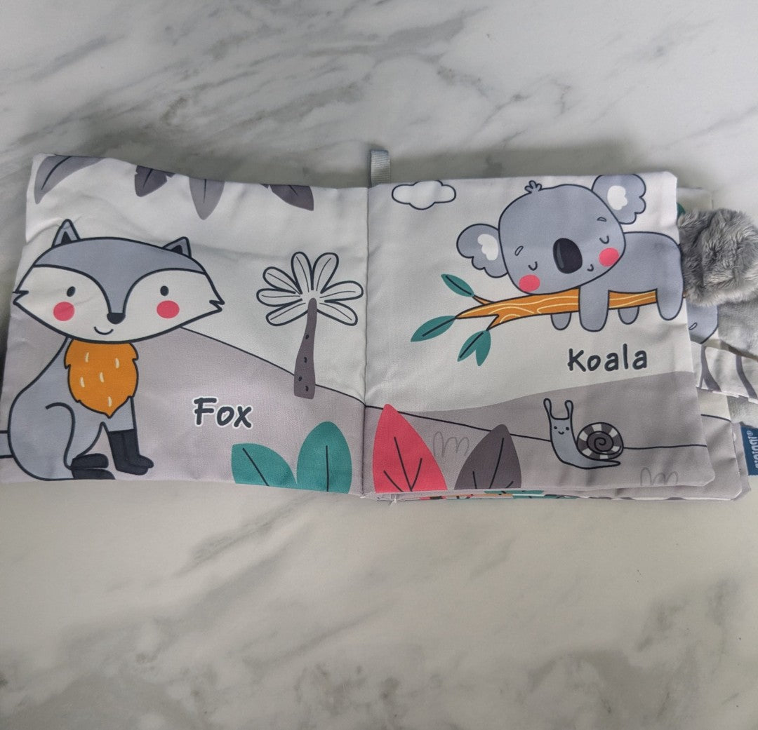 Jungle Animals Sensory Baby Book