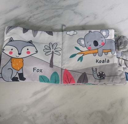 Jungle Animals Sensory Baby Book