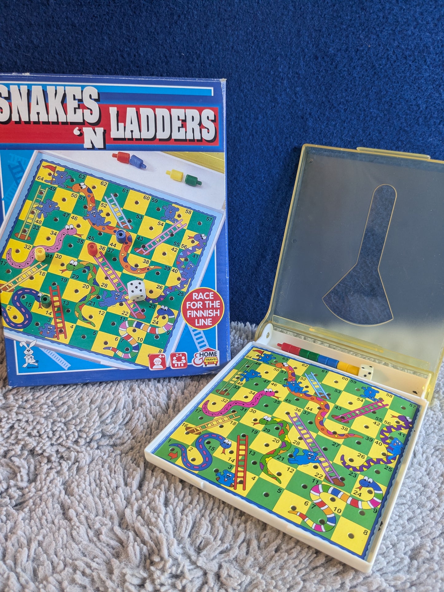 Travel Snakes 'n' Ladders Game c.1999