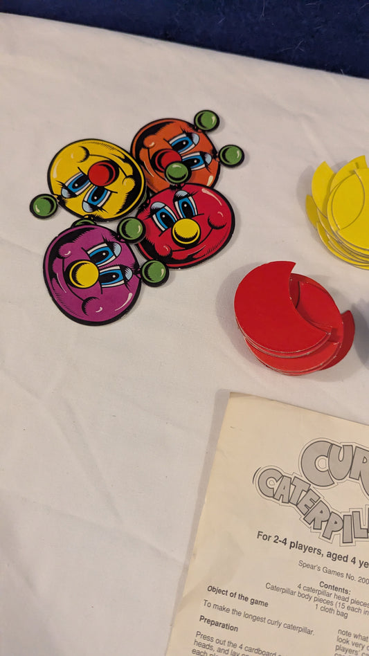 Spears Games Vintage Curl Caterpillars c.1986