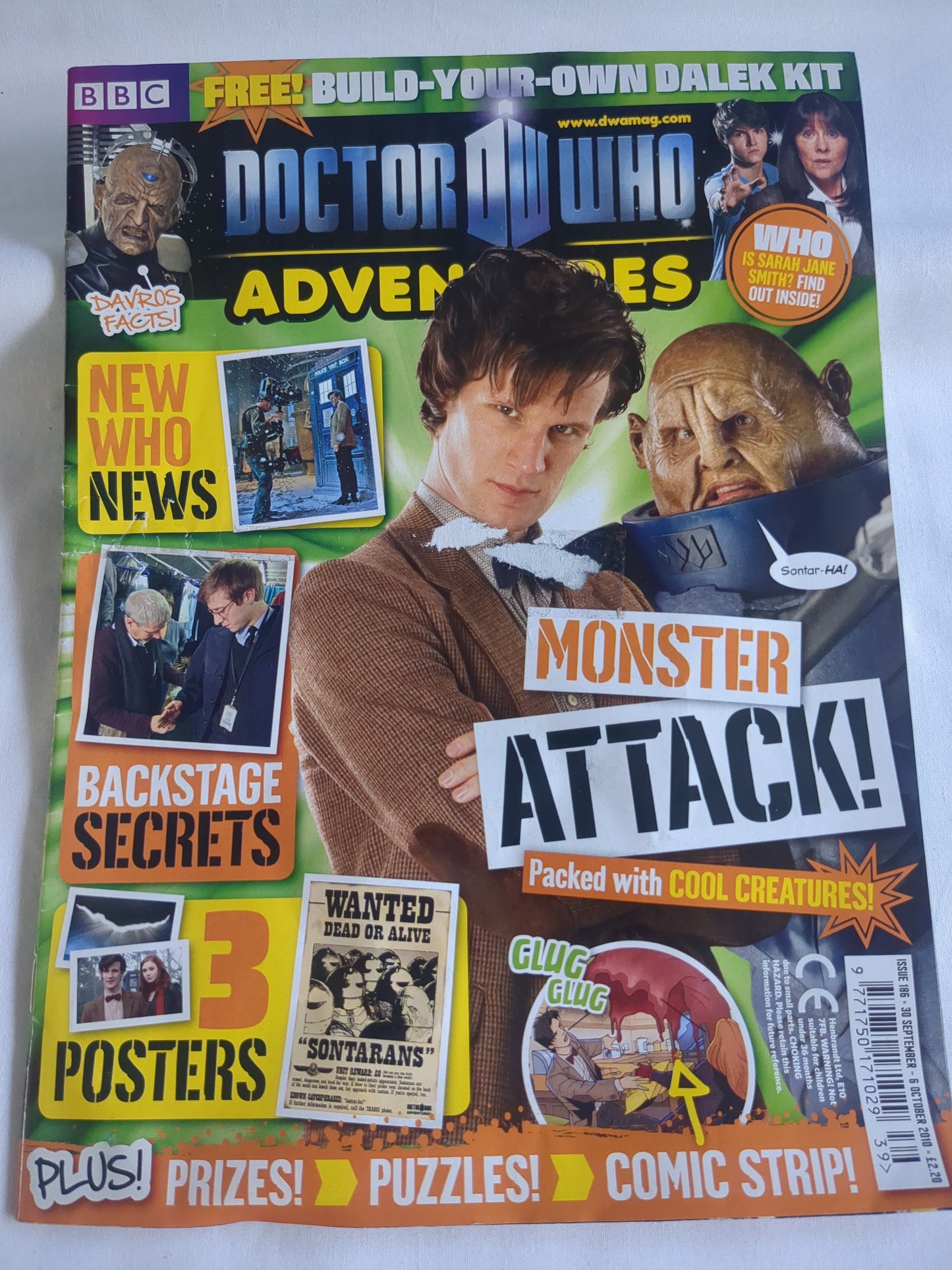 Doctor Who Adventure Magazines Issues #174-249 (2010-2011)
