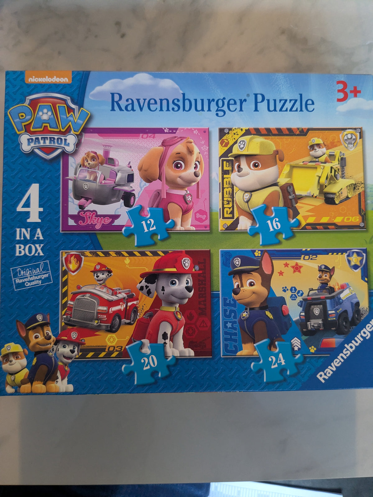 Paw patrol 4 in a box 070336