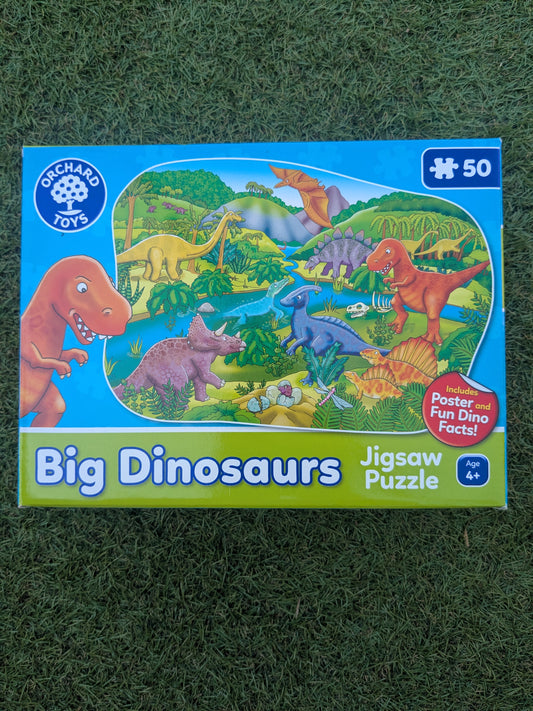 Big Dinosaurs Puzzle 50pc