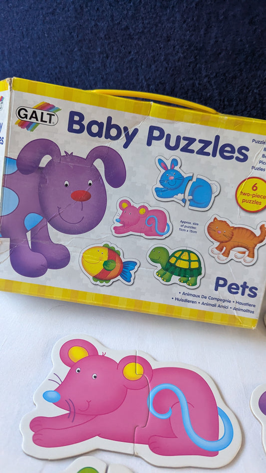 Galt Baby Puzzles: Pets