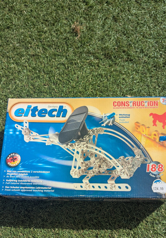 C71 Solar-powered Metal Helicopter Construction Kit 188pcs