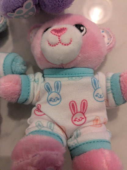 Mini 4" Plush Bundle (3x Bears, 1x Rabbit, 1x Duck)