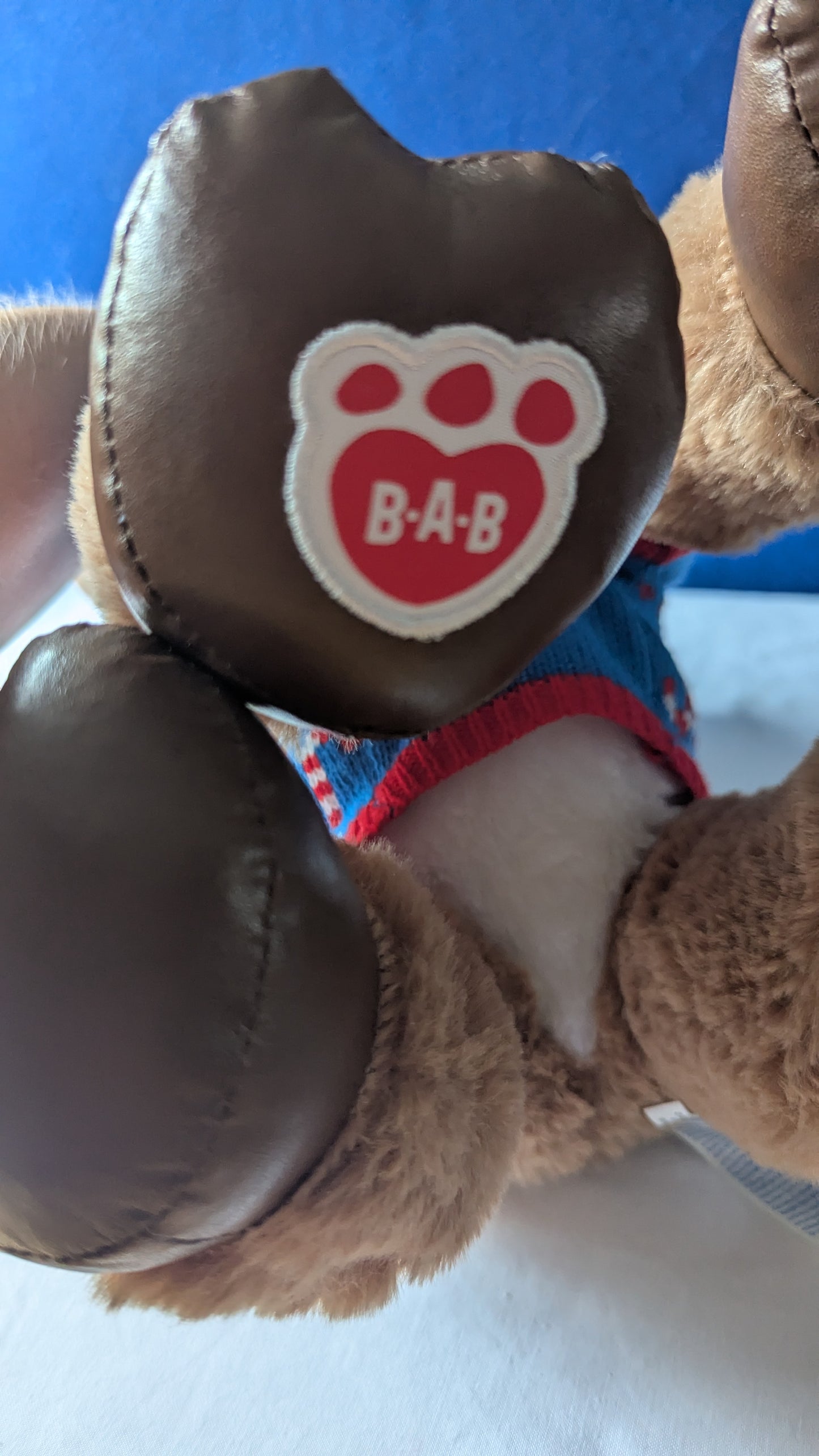BaB (Build a Bear) Reindeer Plush with clothing