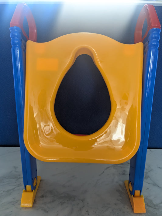 Adjustable Toddler Trainer Toilet Seat & Step