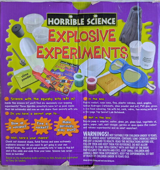 Horrible Science Explosive Experiments: The Kit