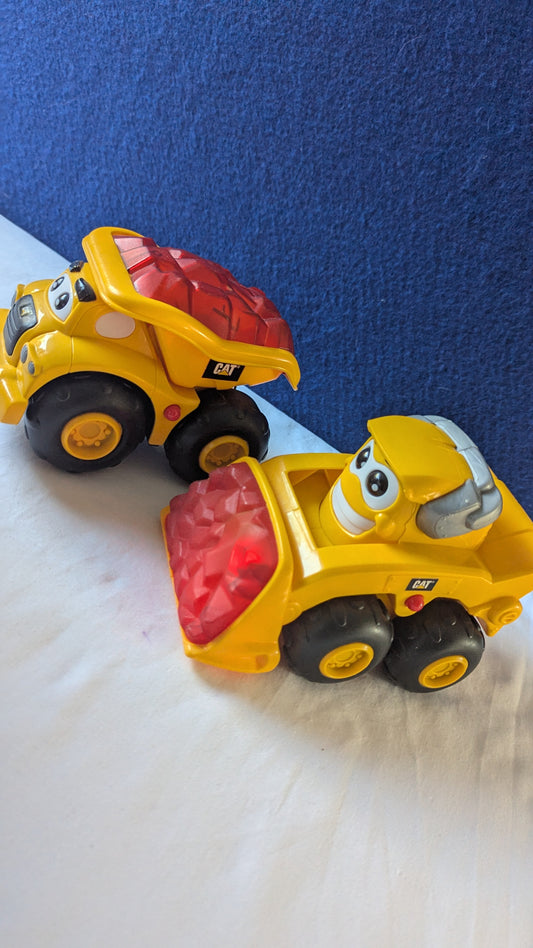 CAT Glow Machines Digger & Dumper bundle