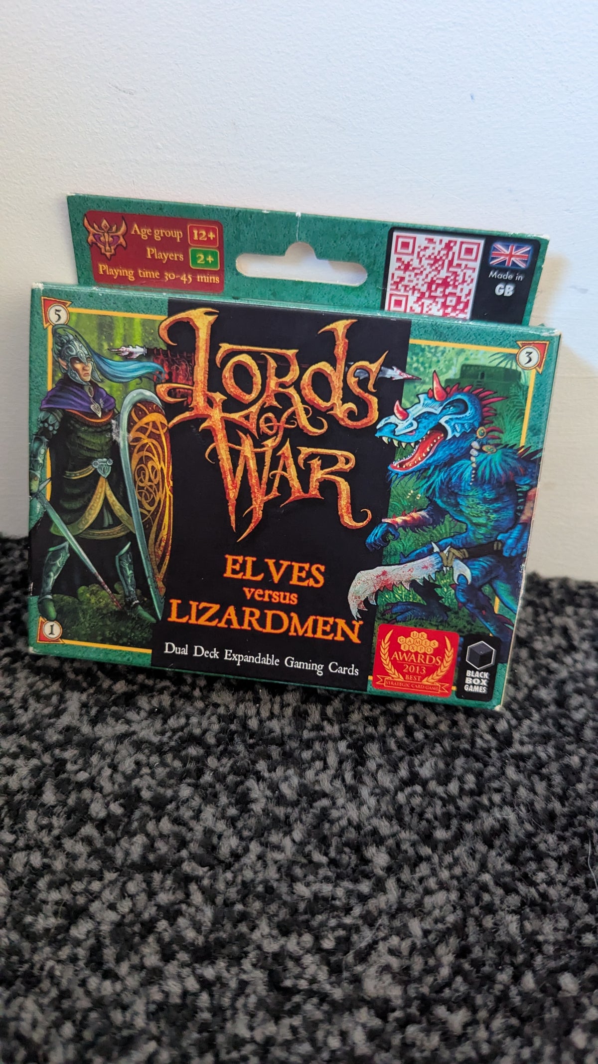 Lords of War: Elves versus Lizardmen Gaming Cards