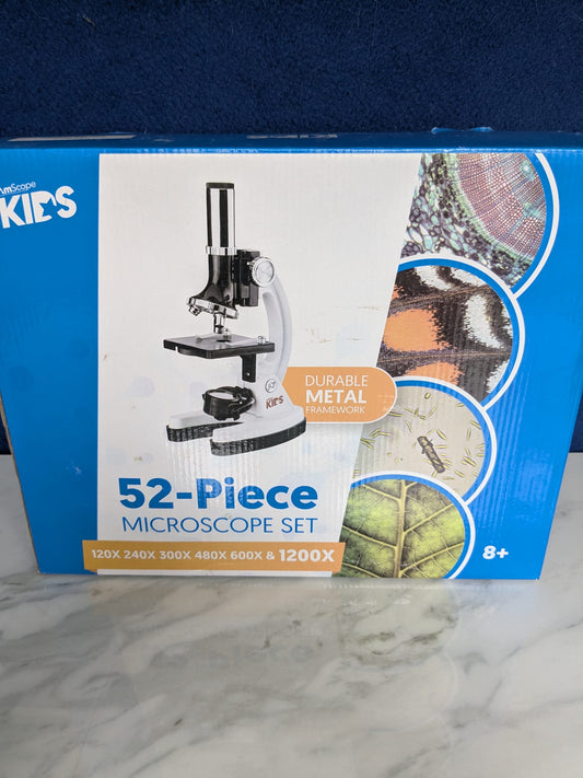 AmScope Kids 52pc Microscope Set