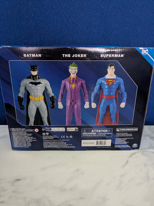 Spinmaster DC Action Figures Pack of 3