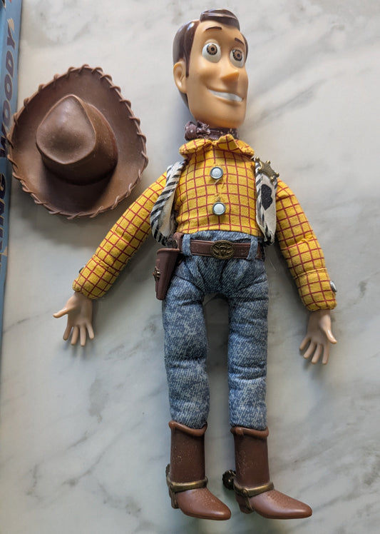 Vintage Thinkway Toy Story Talking Woody Action Figure 2001-2003 Button Activated