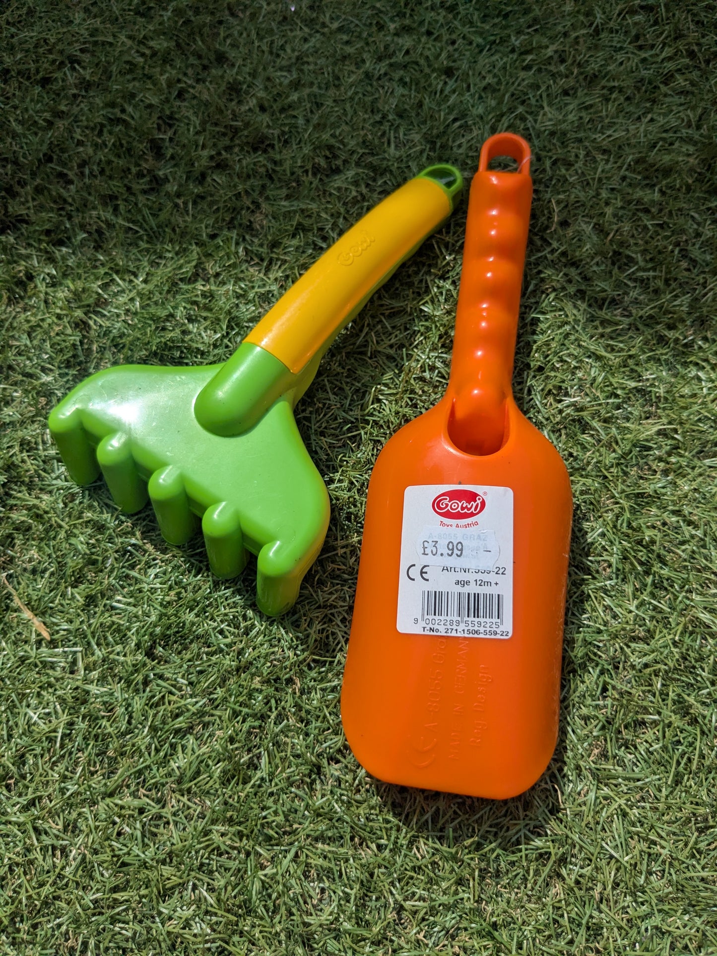 Small Shovel & Rake Set