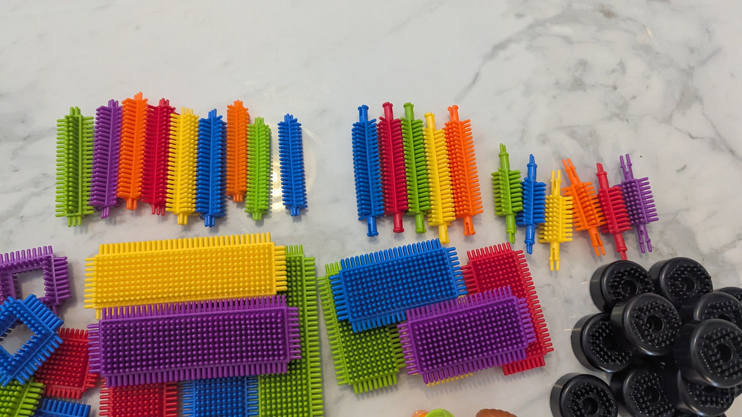 Bag of assorted Stickle Bricks