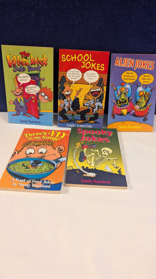 Set of 5 Joke Books - Sandy Ransford c.2001