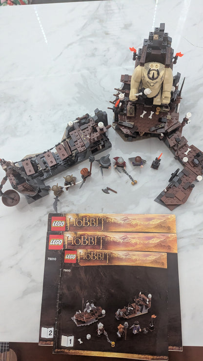 Lego The Hobbit 79010 The Goblin King Battle Set