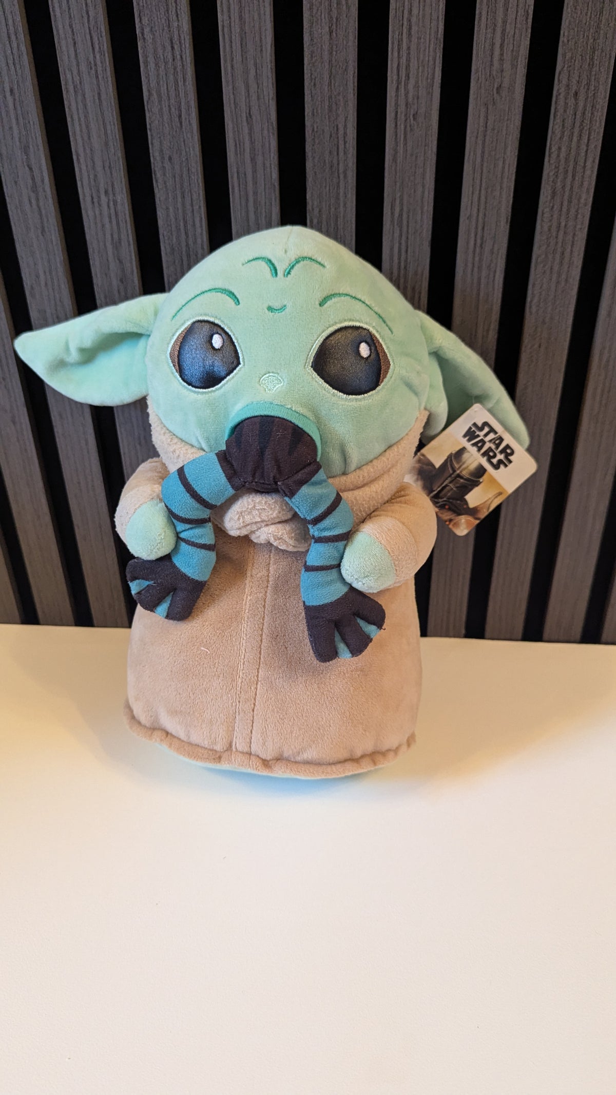 Disney Star Wars The Mandalorian Grogu with Blue Frog