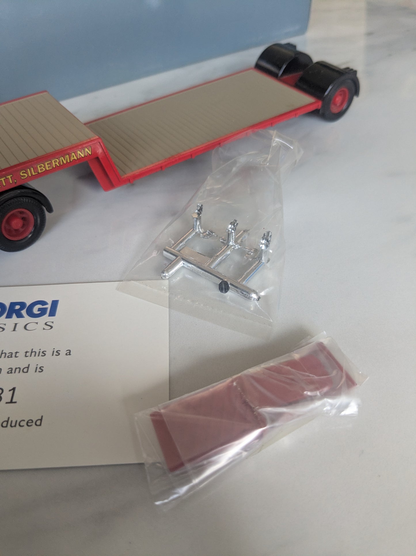 Classics Scammell Highwayman Ballast & Low Loader "Hallett Silberman" 16901
