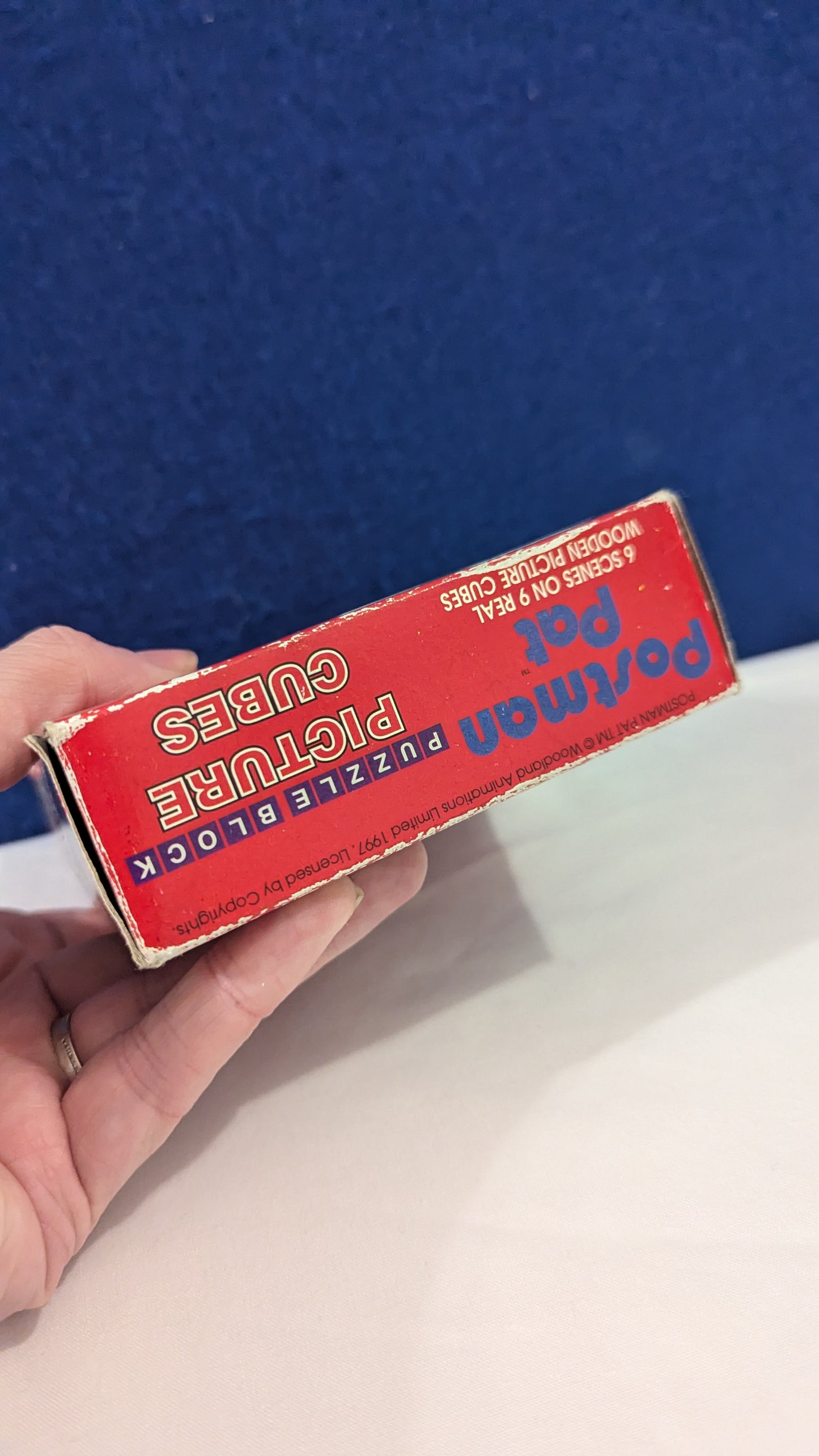 Dekkertoys Postman Pat Picture Puzzle Blocks c.1997