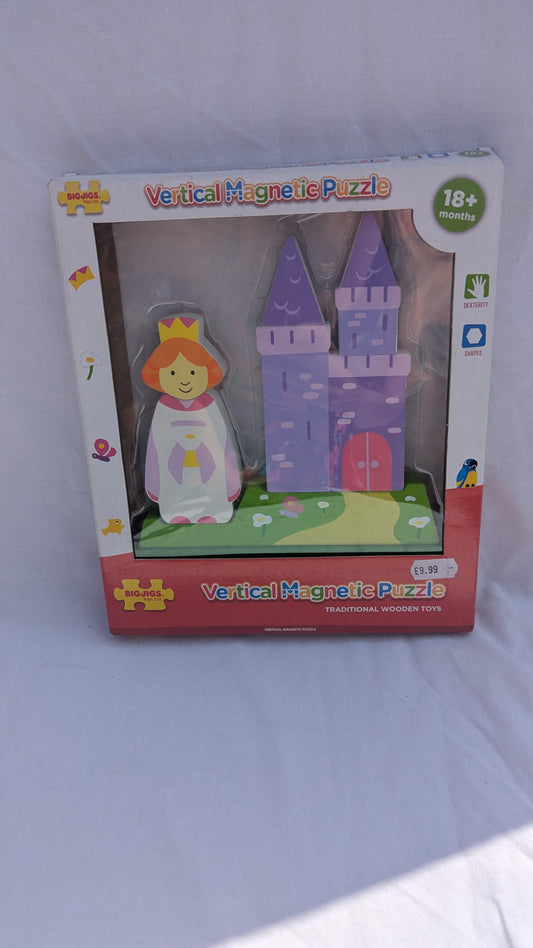 Vertical Magnetic Puzzle - Princess BJ672