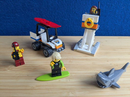 Coffret de démarrage Lego City 60163 : Garde-côtes