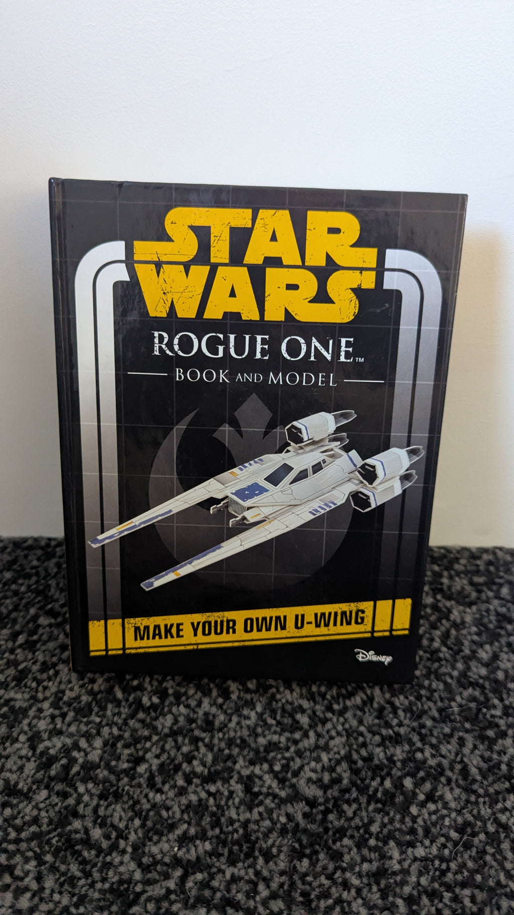 Star Wars Rogue One Book And Model