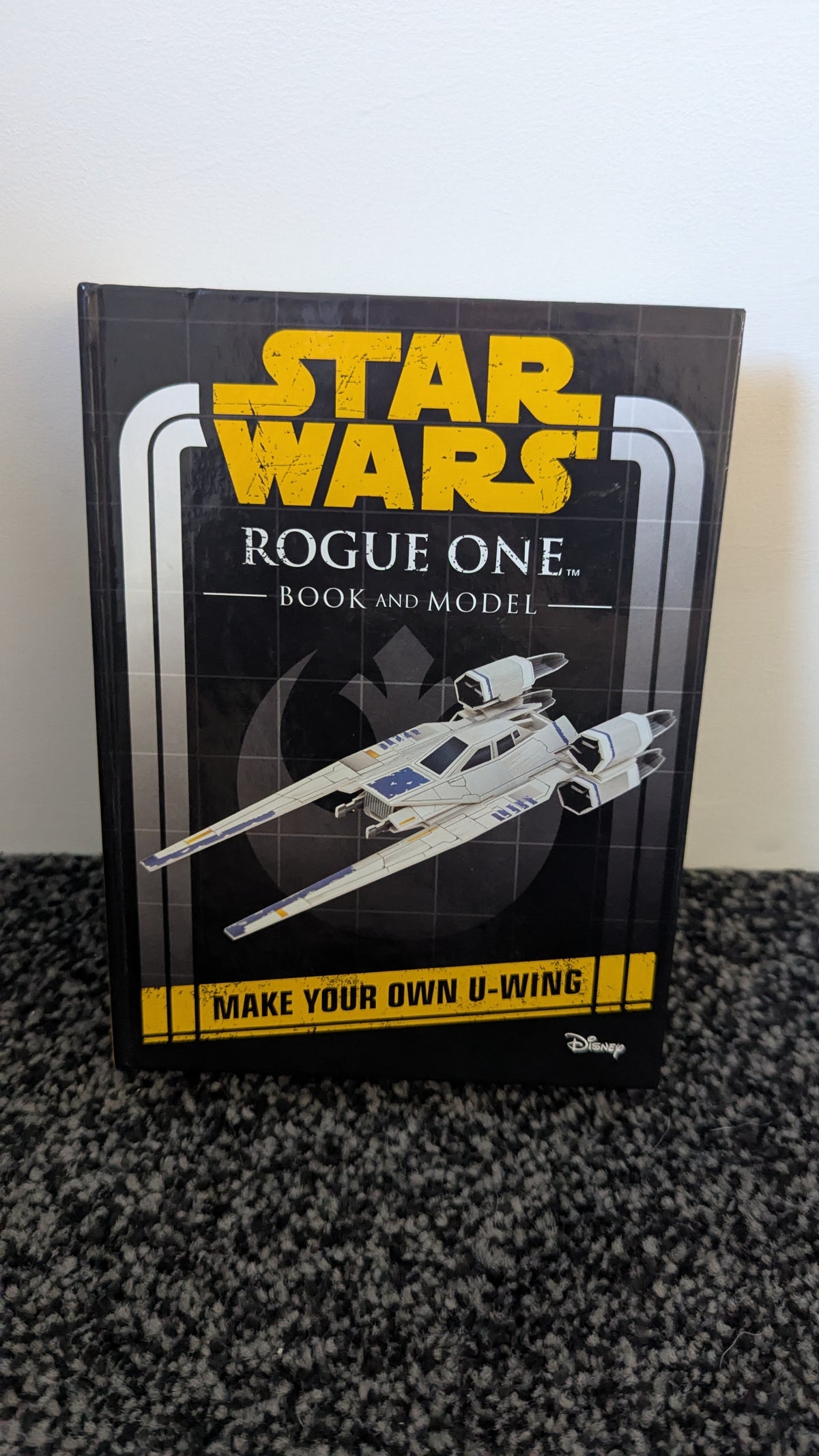 Star Wars Rogue One Book And Model