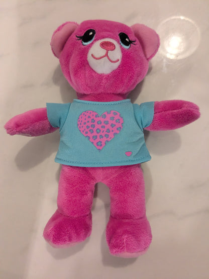 Mini Pink Bear With Zipper