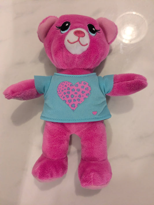 Mini Pink Bear With Zipper