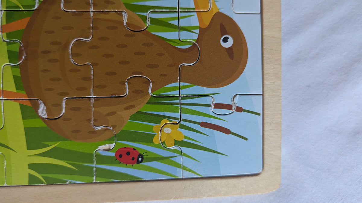 Bigjigs wooden duck puzzle