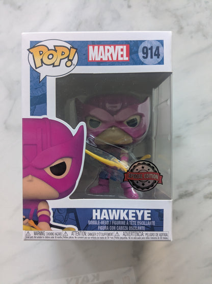 Funko Pop! 914 Marvel Hawkeye Special Edition