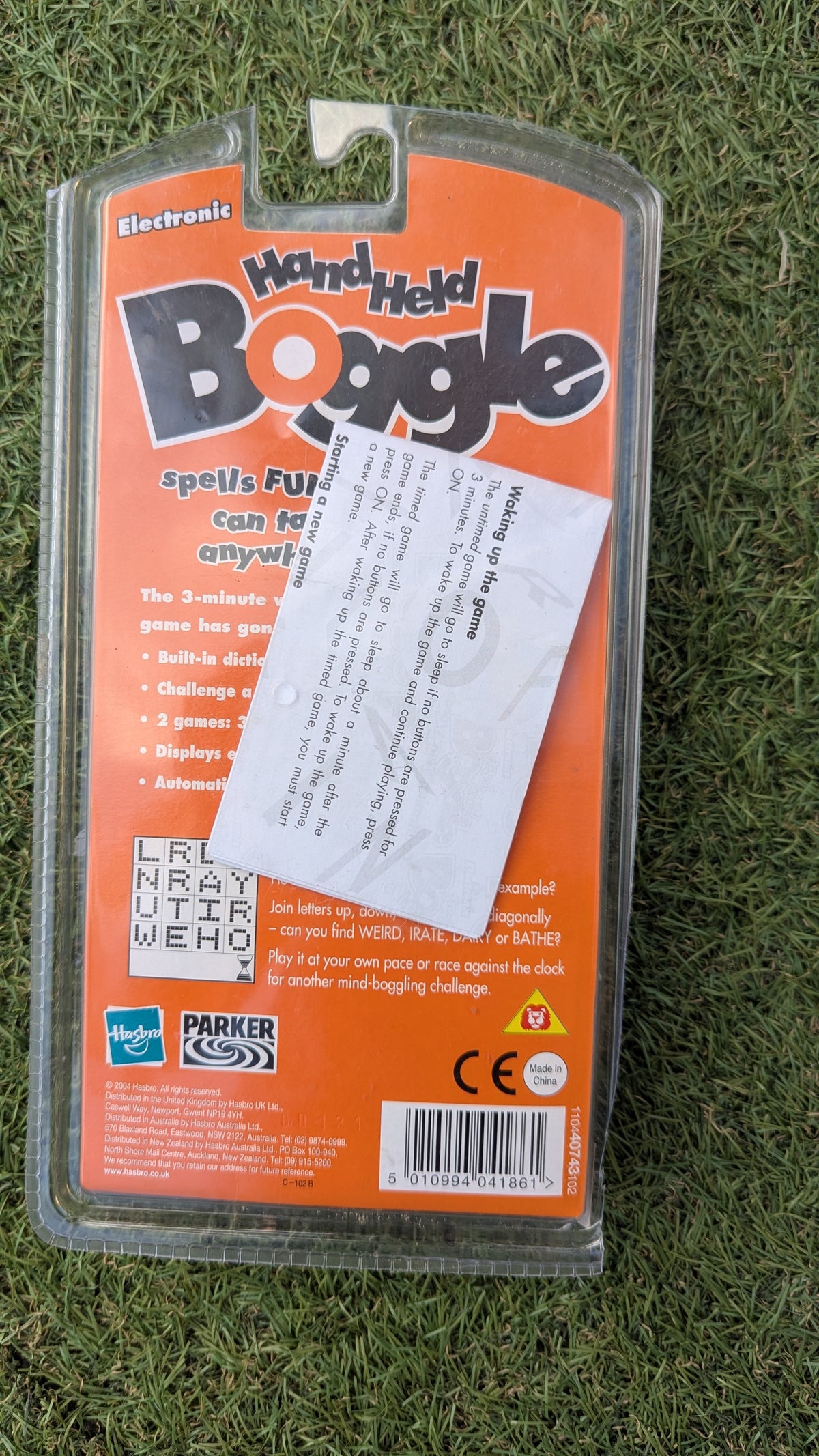 Electronic Hand Held Boggle