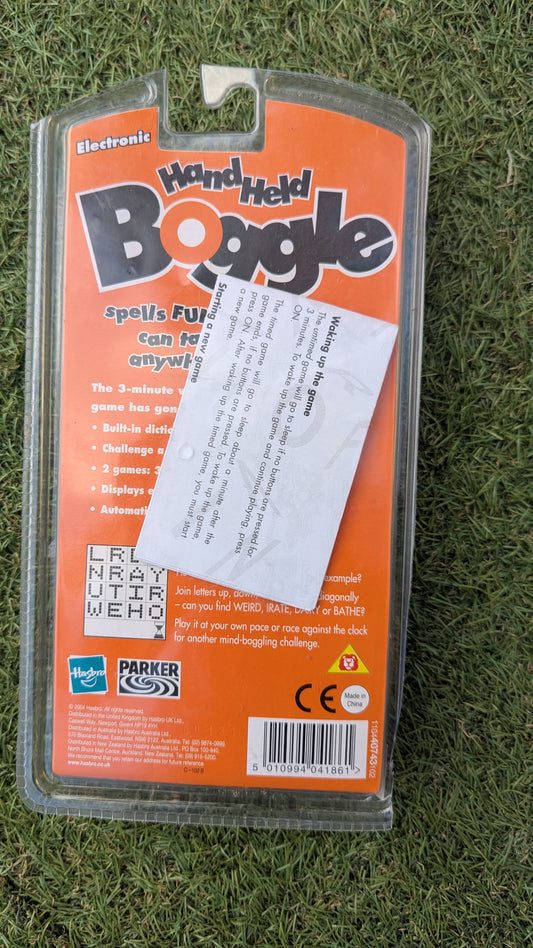 Electronic Hand Held Boggle