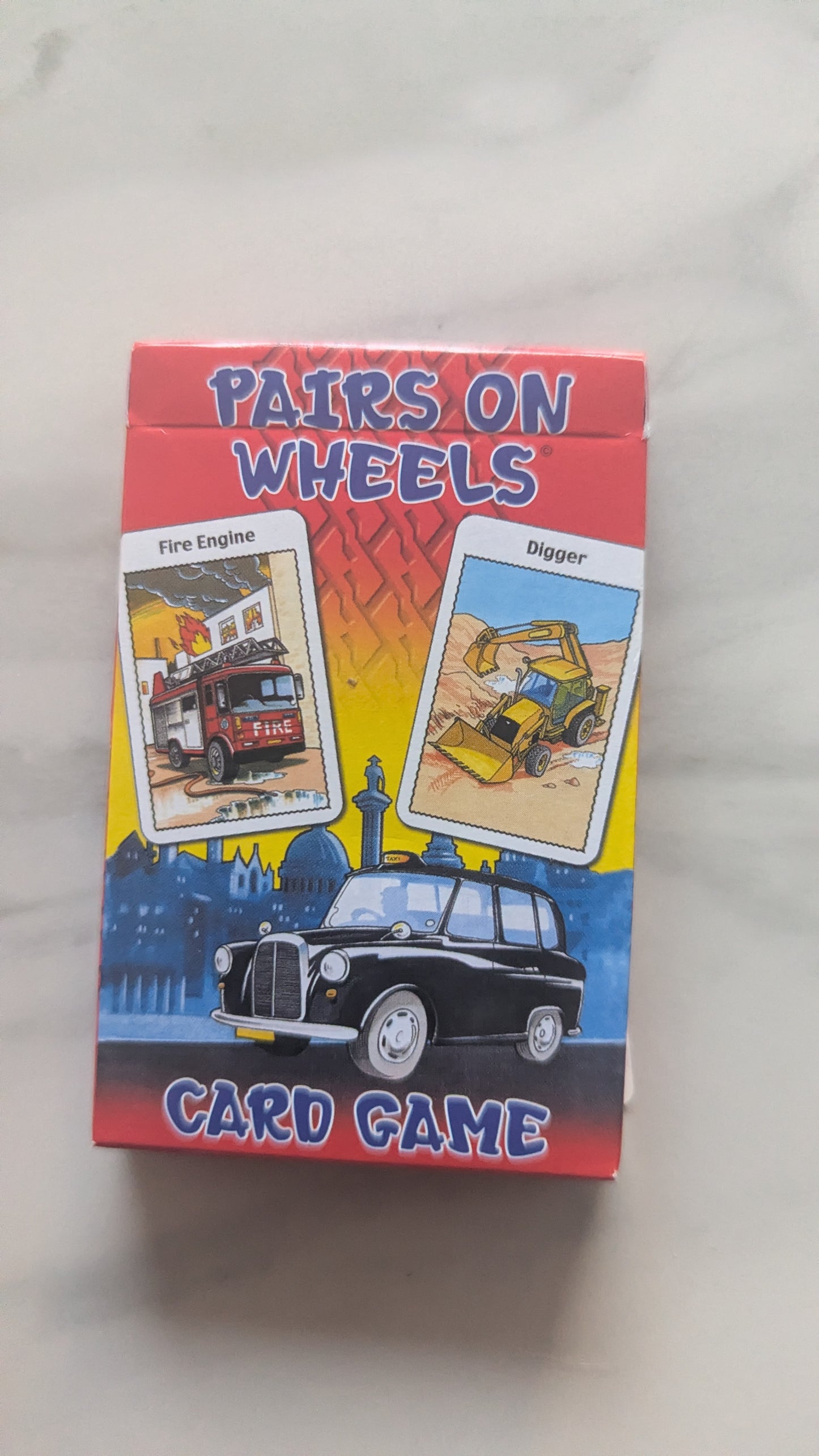 Pairs on Wheels Card Game