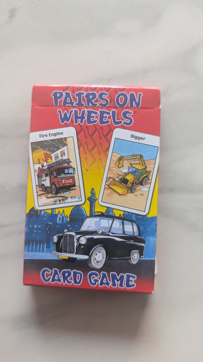 Pairs on Wheels Card Game