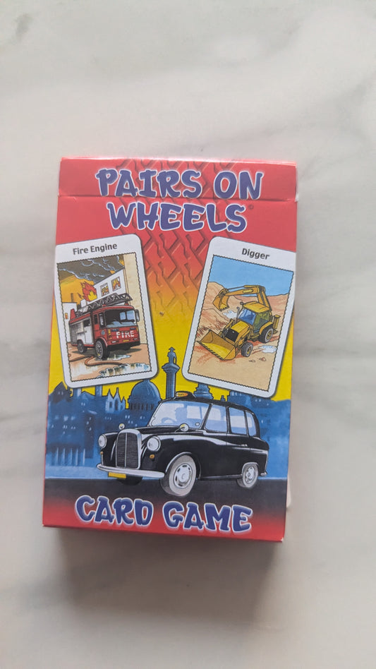 Pairs on Wheels Card Game