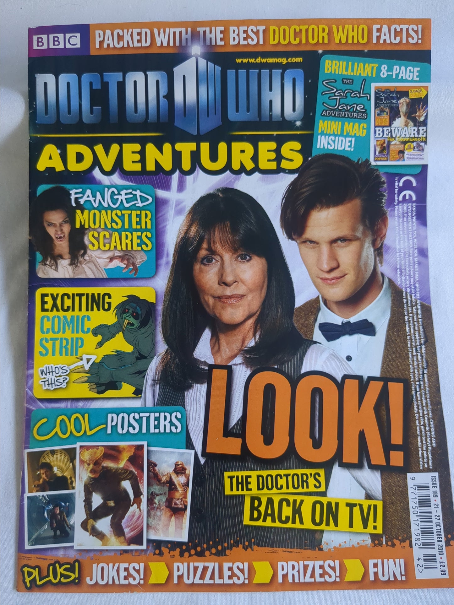 Doctor Who Adventure Magazines Issues #174-249 (2010-2011)