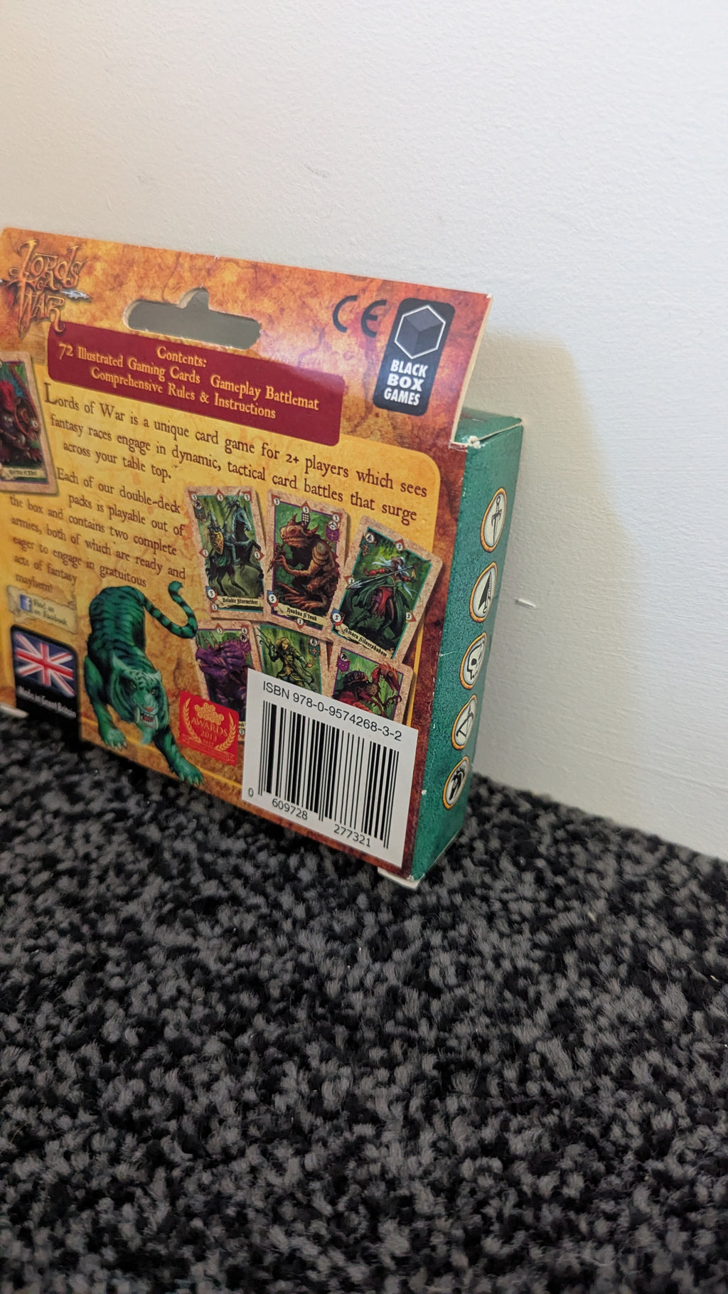 Lords of War: Elves versus Lizardmen Gaming Cards